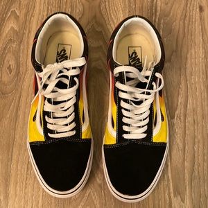 Vans flame sneakers in Mens size 12.